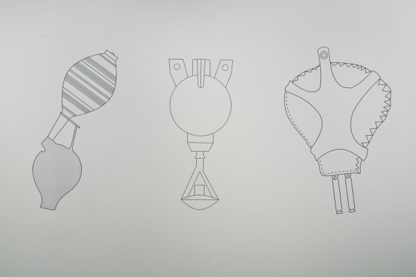 <span class='caption-artist'>Bill Burns</span>, <span class='caption-title'>The Nine Great Diagrams</span>, <span class='caption-year'>2007</span>, <span class='caption-medium'>Installation detail</span>