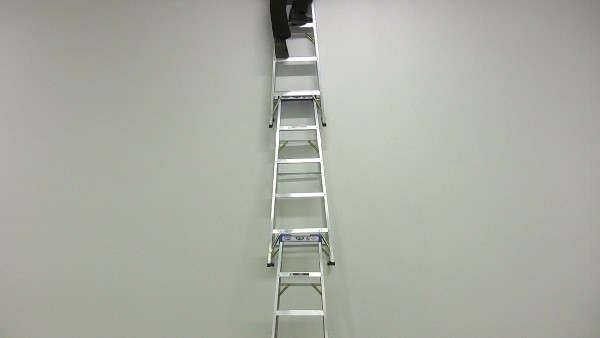 <span class='caption-artist'>Jon Sasaki</span>, <span class='caption-title'>Ladder Stack</span>, <span class='caption-year'>2009</span>, <span class='caption-medium'>Video still</span>