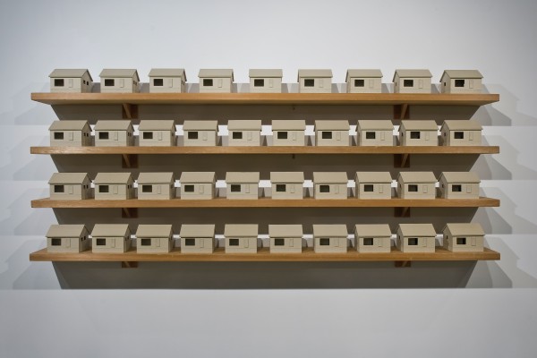 <span class='caption-artist'>Frank Shebageget</span>, <span class='caption-title'>Small Village</span>, <span class='caption-year'>1999</span>