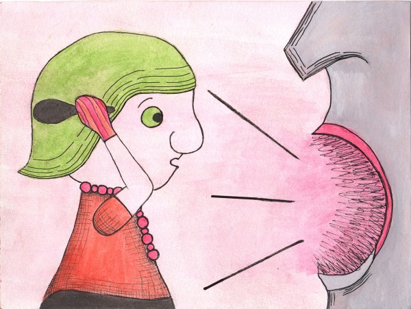 <span class='caption-artist'>Lydia Tippins</span>, <span class='caption-title'>Millie and the Screaming Mirror</span>, <span class='caption-year'>2021</span>