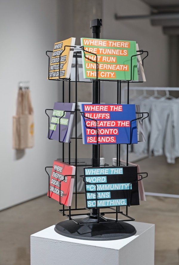 <span class='caption-artist'>Hiba Abdallah</span>, <span class='caption-title'>The Souvenir Shop</span>, <span class='caption-year'>2018</span>, <span class='caption-medium'>Installation detail</span>