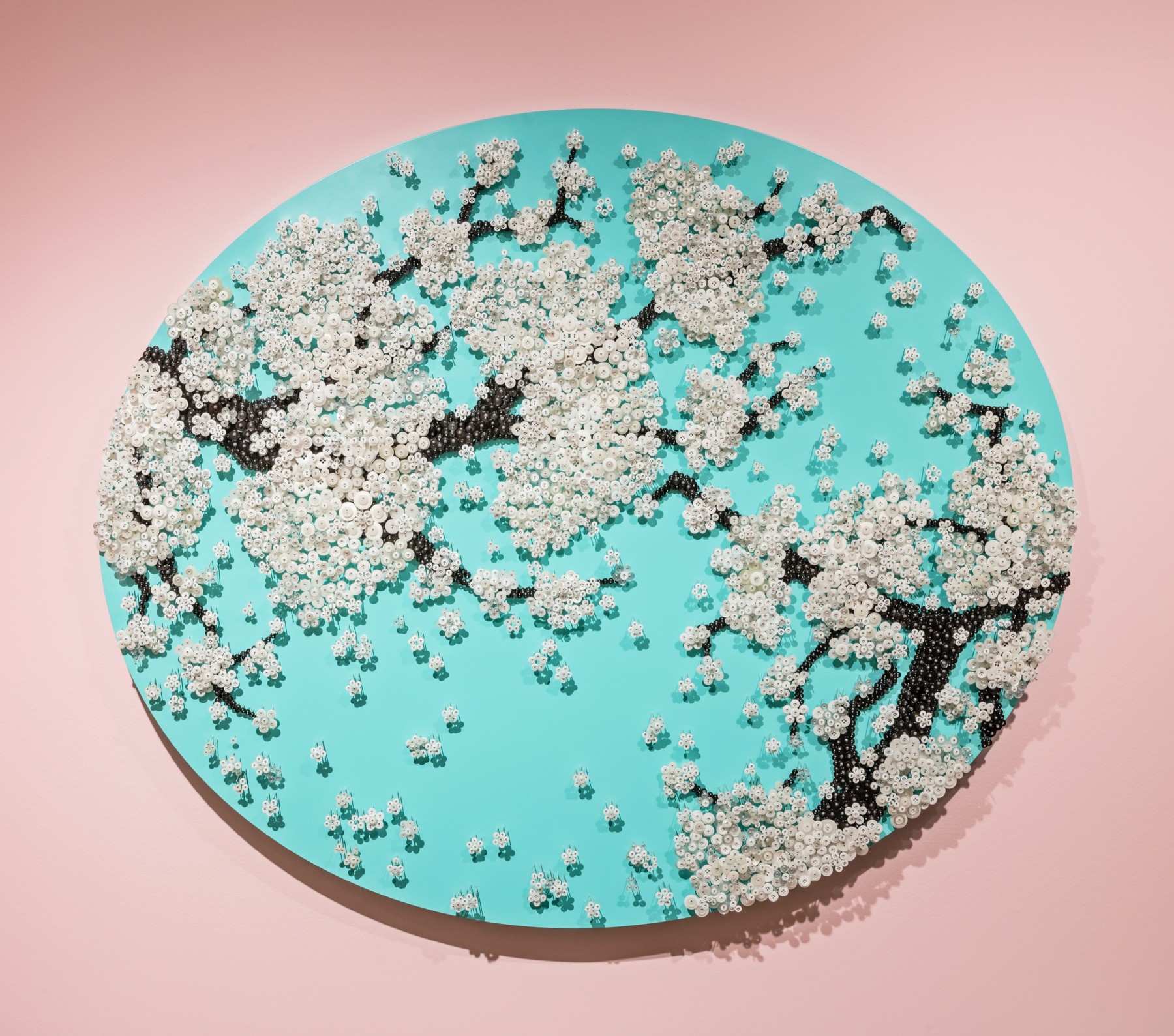 <span class='caption-artist'>Ran Hwang</span>, <span class='caption-title'>Two Love Blossoms</span>, <span class='caption-year'>2013</span>