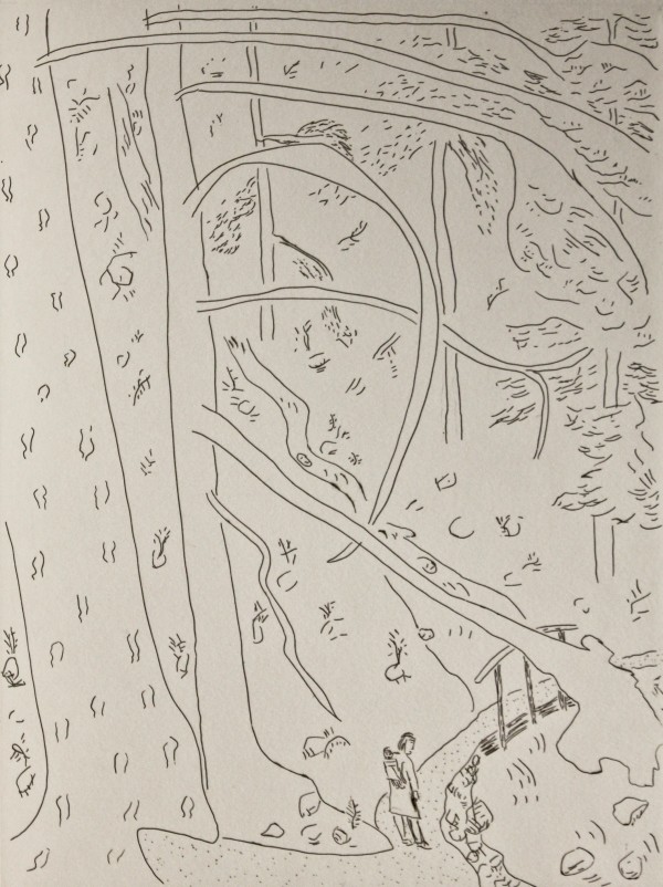 <span class='caption-artist'>Arnold Shives</span>, <span class='caption-title'>Path and Stream</span>, <span class='caption-year'>1983</span>