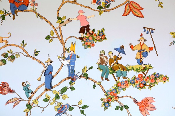 Millie Chen, detail, wallpaper, 2010