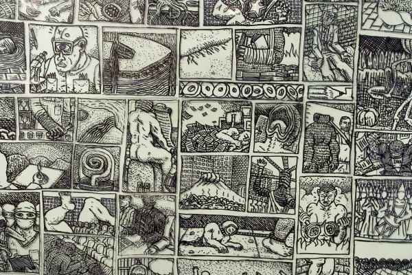 <span class='caption-artist'>Scott Carruthers</span>, <span class='caption-title'>Out Of Time Or Out Of Space?</span>, <span class='caption-year'>2006</span>, <span class='caption-medium'>Installation detail</span>