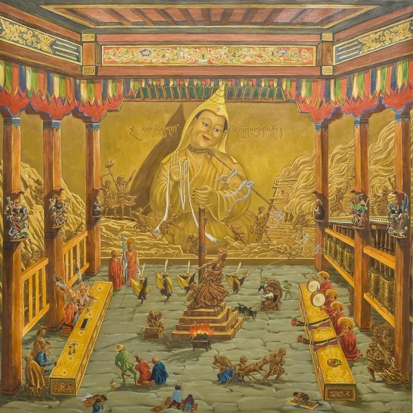 <span class='caption-artist'>Liu Dahong</span>, <span class='caption-title'>Buddhist Temple</span>, <span class='caption-year'>2006-2007</span>