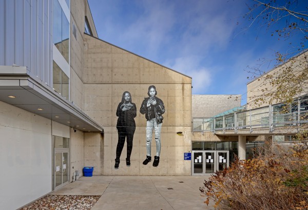 <span class='caption-artist'>Ebti Nabag</span>, <span class='caption-title'>I'm Listening</span>, <span class='caption-year'>2020</span>, <span class='caption-medium'>Installation at the Doris McCarthy Gallery</span>